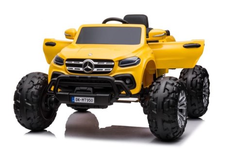Auto Na Akumulator Mercedes DK-MT950 4x4 Złoto-Żółty Lakierowany LEAN CARS Auto Na Akumulator Mercedes DK-MT950 4x4 Złoto-Żółty Lakierowany LEAN CARS