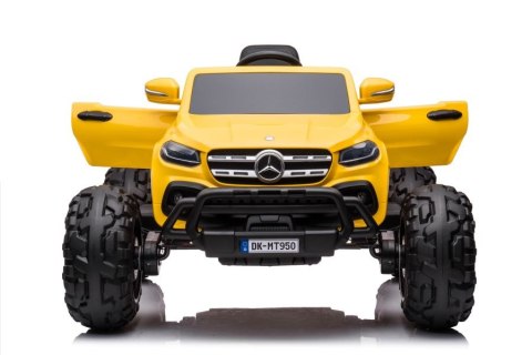 Auto Na Akumulator Mercedes DK-MT950 4x4 Złoto-Żółty Lakierowany LEAN CARS Auto Na Akumulator Mercedes DK-MT950 4x4 Złoto-Żółty Lakierowany LEAN CARS