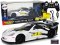 Auto Sportowe Wyścigowe R/C 1:18 Corvette C6.R Biały 2.4 G Światła LEAN Toys