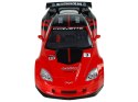 Auto Sportowe Wyścigowe R/C 1:18 Corvette C6.R Czerwony 2.4 G Światła LEAN Toys