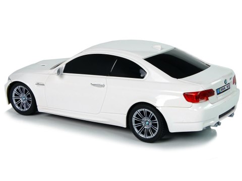 Auto Zdalnie Sterowane BMW M3 Białe Pilot Kierownica 1:18 Dźwięk Światła LEAN Toys Auto Zdalnie Sterowane BMW M3 Białe Pilot Kierownica 1:18 Dźwięk Światła LEAN Toys