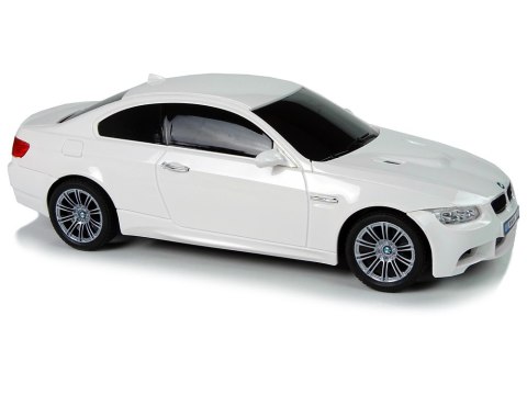 Auto Zdalnie Sterowane BMW M3 Białe Pilot Kierownica 1:18 Dźwięk Światła LEAN Toys Auto Zdalnie Sterowane BMW M3 Białe Pilot Kierownica 1:18 Dźwięk Światła LEAN Toys