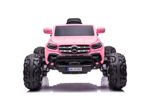 Auto na Akumulator Mercedes DK-MT950 4x4 Jasny Róż LEAN CARS Auto na Akumulator Mercedes DK-MT950 4x4 Jasny Róż LEAN CARS