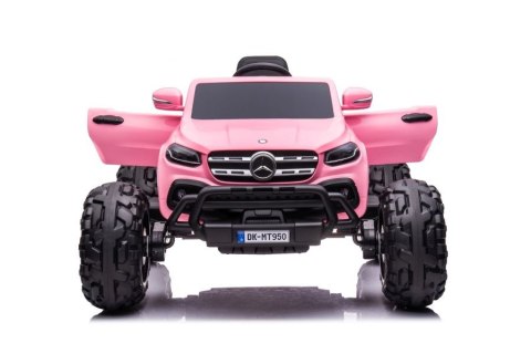 Auto na Akumulator Mercedes DK-MT950 4x4 Jasny Róż LEAN CARS Auto na Akumulator Mercedes DK-MT950 4x4 Jasny Róż LEAN CARS