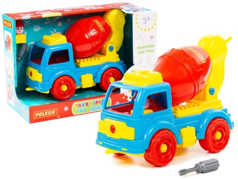 Betoniarka Transport Klocki Do Rozkręcania DIY 29 Elementów 84804 Wader Polesie Betoniarka Transport Klocki Do Rozkręcania DIY 29 Elementów 84804 Wader Polesie