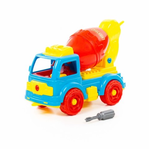 Betoniarka Transport Klocki Do Rozkręcania DIY 29 Elementów 84804 Wader Polesie Betoniarka Transport Klocki Do Rozkręcania DIY 29 Elementów 84804 Wader Polesie