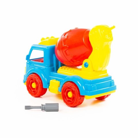 Betoniarka Transport Klocki Do Rozkręcania DIY 29 Elementów 84804 Wader Polesie Betoniarka Transport Klocki Do Rozkręcania DIY 29 Elementów 84804 Wader Polesie