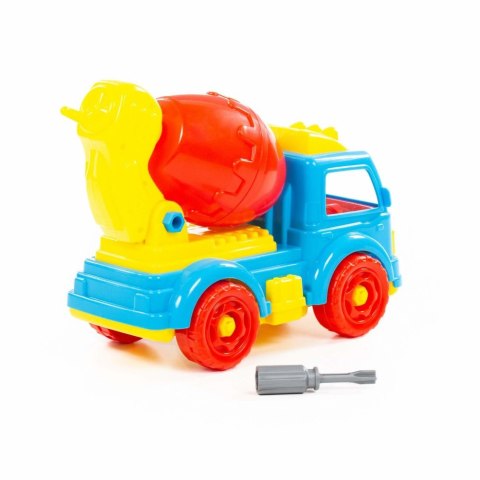 Betoniarka Transport Klocki Do Rozkręcania DIY 29 Elementów 84804 Wader Polesie Betoniarka Transport Klocki Do Rozkręcania DIY 29 Elementów 84804 Wader Polesie