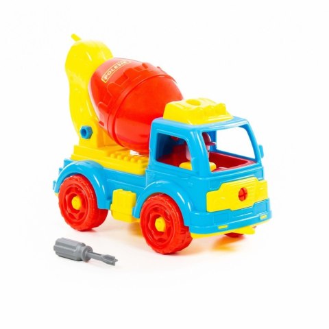 Betoniarka Transport Klocki Do Rozkręcania DIY 29 Elementów 84804 Wader Polesie Betoniarka Transport Klocki Do Rozkręcania DIY 29 Elementów 84804 Wader Polesie