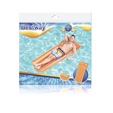 Dmuchany Materac Do Pływania Pomarańczowy 183 x 76 cm Bestway 44013 Bestway Dmuchany Materac Do Pływania Pomarańczowy 183 x 76 cm Bestway 44013 Bestway