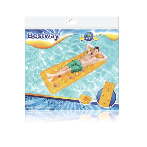 Dmuchany Materac Do Pływania Żółty 188 x 71 cm Bestway 43014 Bestway Dmuchany Materac Do Pływania Żółty 188 x 71 cm Bestway 43014 Bestway