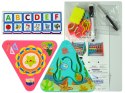 Edukacyjna Półka Trójkąt Liczydło Litery Przedmioty Zwierzęta LEAN Toys