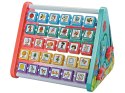 Edukacyjna Półka Trójkąt Liczydło Litery Przedmioty Zwierzęta LEAN Toys