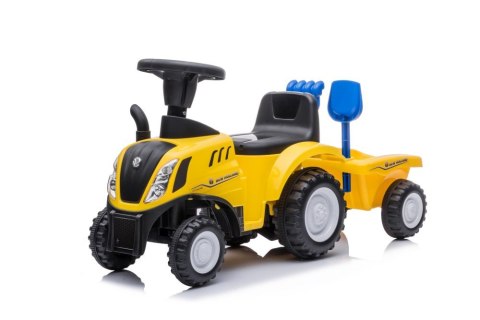 Jeździk Traktor New Holland 658T Żółty LEAN CARS Jeździk Traktor New Holland 658T Żółty LEAN CARS