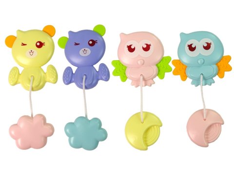 Karuzela Do Łóżeczka Projektor Pilot Melodie Odgłosy Zwierząt Niebieski LEAN Toys Karuzela Do Łóżeczka Projektor Pilot Melodie Odgłosy Zwierząt Niebieski LEAN Toys