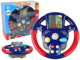 Kierownica Dla Dzieci Symulator Jazdy Efekty Dźwiękowe Świetlne LEAN Toys