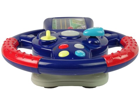 Kierownica Dla Dzieci Symulator Jazdy Efekty Dźwiękowe Świetlne LEAN Toys Kierownica Dla Dzieci Symulator Jazdy Efekty Dźwiękowe Świetlne LEAN Toys