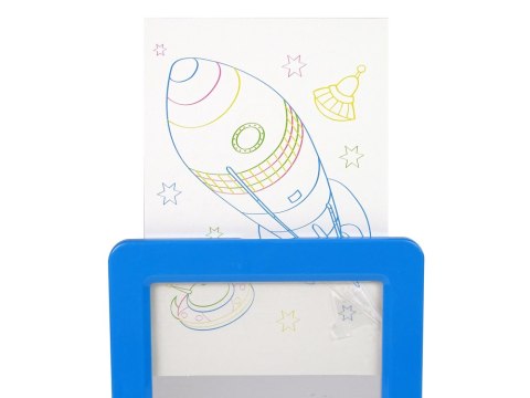 Magiczna Podświetlana Tablica 3D Okulary Niebieska LEAN Toys Magiczna Podświetlana Tablica 3D Okulary Niebieska LEAN Toys