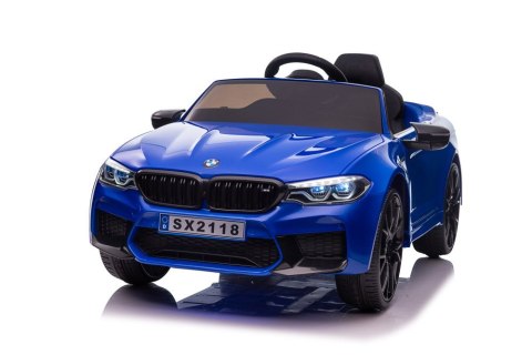 Pojazd Na Akumulator BMW M5 Niebieski LEAN CARS Pojazd Na Akumulator BMW M5 Niebieski LEAN CARS