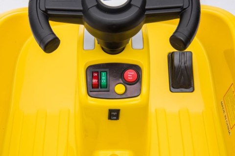 Pojazd Na Akumulator GTS1166 Żółty LEAN CARS Pojazd Na Akumulator GTS1166 Żółty LEAN CARS