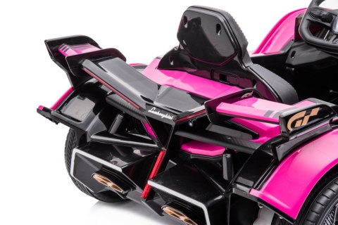 Samochód Na Akumulator Lamborghini GT HL528 Rózowy LEAN CARS Samochód Na Akumulator Lamborghini GT HL528 Rózowy LEAN CARS