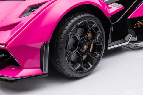 Samochód Na Akumulator Lamborghini GT HL528 Rózowy LEAN CARS Samochód Na Akumulator Lamborghini GT HL528 Rózowy LEAN CARS