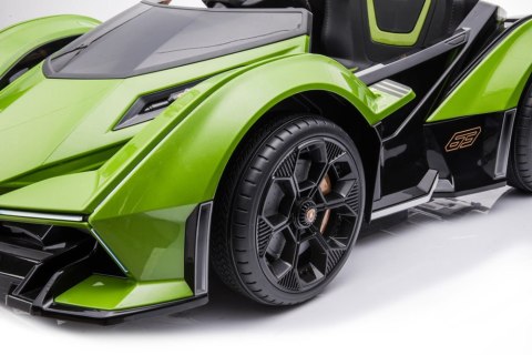 Samochód Na Akumulator Lamborghini GT HL528 Zielony LEAN CARS Samochód Na Akumulator Lamborghini GT HL528 Zielony LEAN CARS