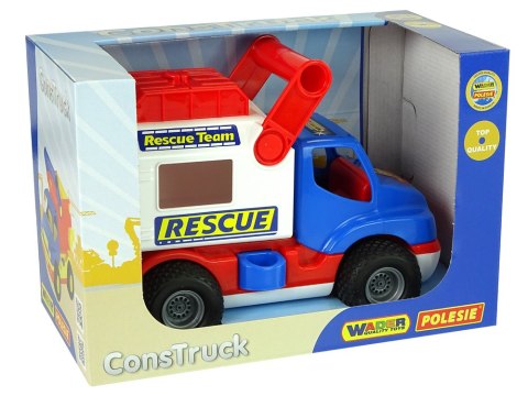 Samochód Ratowniczy Auto ConsTruck Niebiesko Biały Polesie 41937 Wader Polesie Samochód Ratowniczy Auto ConsTruck Niebiesko Biały Polesie 41937 Wader Polesie