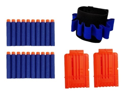 Strój Komandosa Policjant Kostium Naboje Okulary Chusta Kamizelka LEAN Toys Strój Komandosa Policjant Kostium Naboje Okulary Chusta Kamizelka LEAN Toys