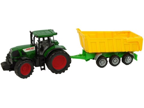 Traktor Wywrotka Żółta Ciągnik 50 cm LEAN Toys Traktor Wywrotka Żółta Ciągnik 50 cm LEAN Toys