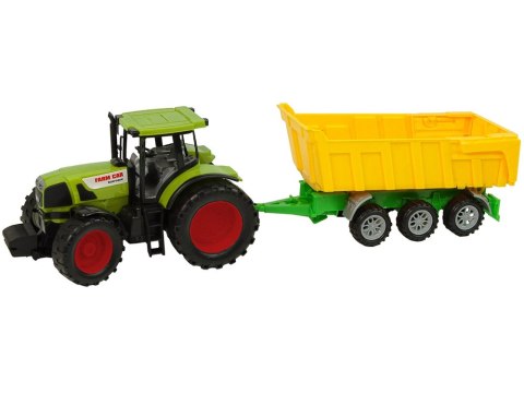 Traktor Wywrotka Żółta Ciągnik 50 cm LEAN Toys Traktor Wywrotka Żółta Ciągnik 50 cm LEAN Toys