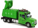 Zdalnie Sterowana Śmieciarka Pilot 2,4G Światła Dźwięki Zielona LEAN Toys