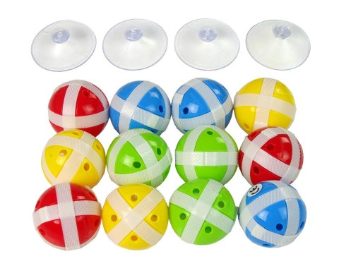 Zestaw Gier Dart Tarcza 36 cm Piłki na Rzepy LEAN Toys Zestaw Gier Dart Tarcza 36 cm Piłki na Rzepy LEAN Toys