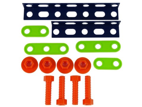 Zestaw Majsterkowicza Narzędzia Śrubki Młotek Piła LEAN Toys Zestaw Majsterkowicza Narzędzia Śrubki Młotek Piła LEAN Toys