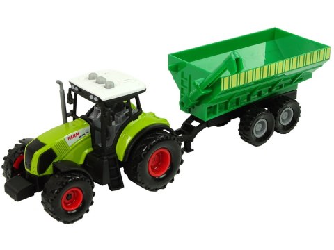 Zestaw Trzech Traktorów Naczepy Opryskiwacz Farma Ciągnik LEAN Toys Zestaw Trzech Traktorów Naczepy Opryskiwacz Farma Ciągnik LEAN Toys