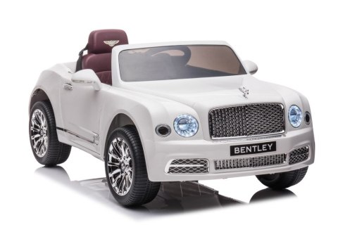 Auto Na Akumulator Bentley Mulsanne Biały LEAN CARS Auto Na Akumulator Bentley Mulsanne Biały LEAN CARS