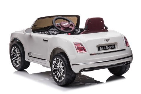 Auto Na Akumulator Bentley Mulsanne Biały LEAN CARS Auto Na Akumulator Bentley Mulsanne Biały LEAN CARS