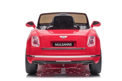 Auto Na Akumulator Bentley Mulsanne Czerwony LEAN CARS Auto Na Akumulator Bentley Mulsanne Czerwony LEAN CARS