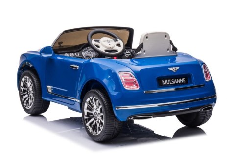 Auto Na Akumulator Bentley Mulsanne Niebieski Lakierowany LEAN CARS Auto Na Akumulator Bentley Mulsanne Niebieski Lakierowany LEAN CARS