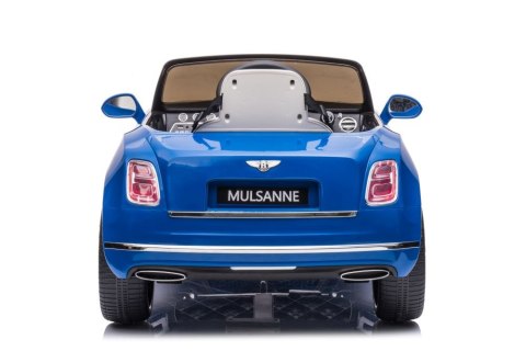 Auto Na Akumulator Bentley Mulsanne Niebieski Lakierowany LEAN CARS Auto Na Akumulator Bentley Mulsanne Niebieski Lakierowany LEAN CARS