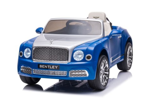 Auto Na Akumulator Bentley Mulsanne Niebieski Lakierowany LEAN CARS Auto Na Akumulator Bentley Mulsanne Niebieski Lakierowany LEAN CARS