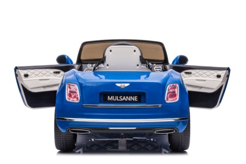 Auto Na Akumulator Bentley Mulsanne Niebieski Lakierowany LEAN CARS Auto Na Akumulator Bentley Mulsanne Niebieski Lakierowany LEAN CARS