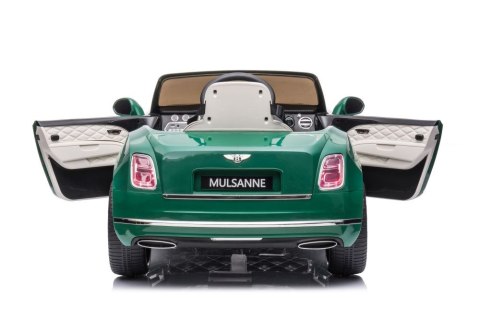 Auto Na Akumulator Bentley Mulsanne Zielony Lakierowany LEAN CARS Auto Na Akumulator Bentley Mulsanne Zielony Lakierowany LEAN CARS