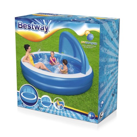 Basen Dmuchany 185 x 180 x 53 cm Bestway 54337 Bestway Basen Dmuchany 185 x 180 x 53 cm Bestway 54337 Bestway