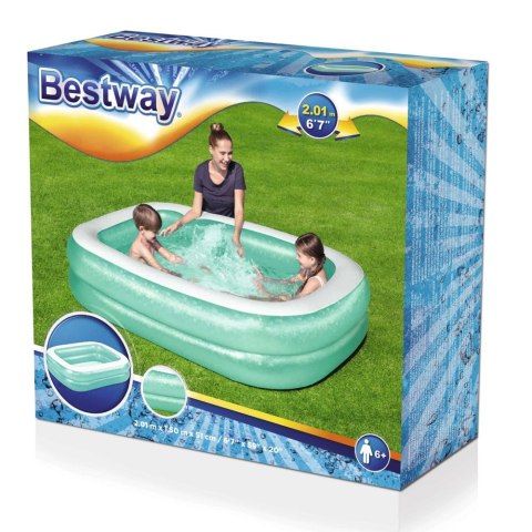 Basen Dmuchany 201 x 150 x 51 cm Bestway 54005 Bestway Basen Dmuchany 201 x 150 x 51 cm Bestway 54005 Bestway