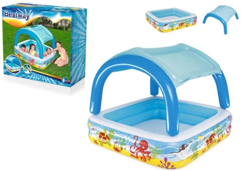 Basen Dmuchany Dla Dzieci Z Daszkiem 140 x 140 x 114 cm Bestway 52192 Bestway Basen Dmuchany Dla Dzieci Z Daszkiem 140 x 140 x 114 cm Bestway 52192 Bestway