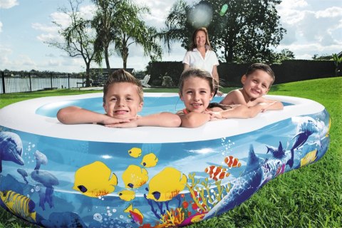 Basen Dmuchany Ocean 262 x 157 x 46 cm Bestway 54118 Bestway Basen Dmuchany Ocean 262 x 157 x 46 cm Bestway 54118 Bestway