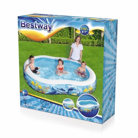 Basen Dmuchany Ocean 262 x 157 x 46 cm Bestway 54118 Bestway Basen Dmuchany Ocean 262 x 157 x 46 cm Bestway 54118 Bestway