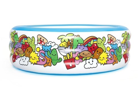 Basen Dmuchany Okrągły 152 cm x 51 cm Bestway 51121 Bestway Basen Dmuchany Okrągły 152 cm x 51 cm Bestway 51121 Bestway