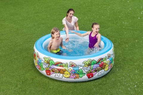 Basen Dmuchany Okrągły 152 cm x 51 cm Bestway 51121 Bestway Basen Dmuchany Okrągły 152 cm x 51 cm Bestway 51121 Bestway